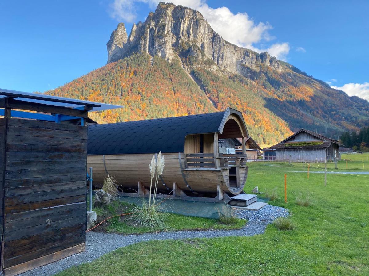 Schlafen Im Fass - Schlaffass - Abenteuer - Romantik - Haslifass Innertkirchen Exteriér fotografie