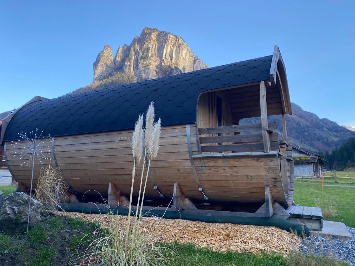 Schlafen Im Fass - Schlaffass - Abenteuer - Romantik - Haslifass Innertkirchen Exteriér fotografie