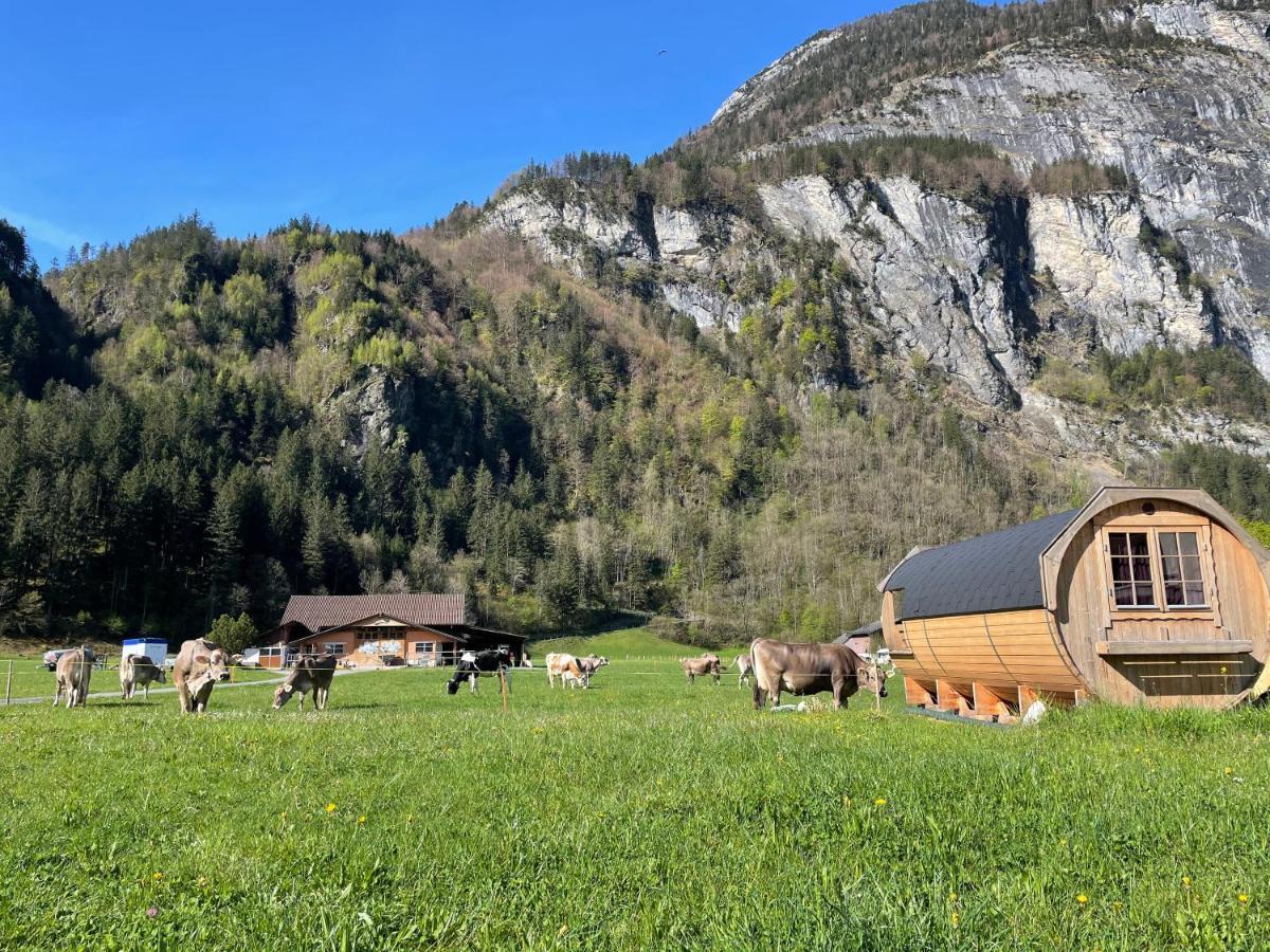 Schlafen Im Fass - Schlaffass - Abenteuer - Romantik - Haslifass Innertkirchen Exteriér fotografie