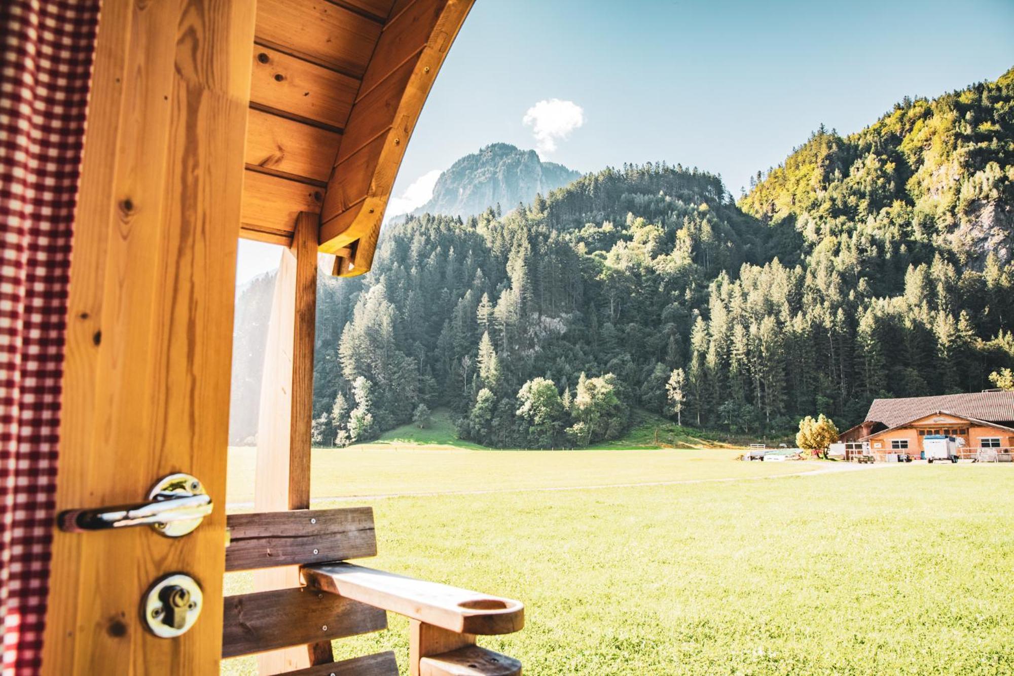 Schlafen Im Fass - Schlaffass - Abenteuer - Romantik - Haslifass Innertkirchen Exteriér fotografie